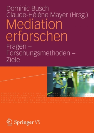 Imagen de portada: Mediation erforschen 1st edition 9783531186849