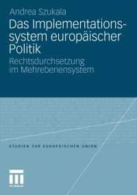 Omslagafbeelding: Das Implementationssystem europäischer Politik 9783810040855