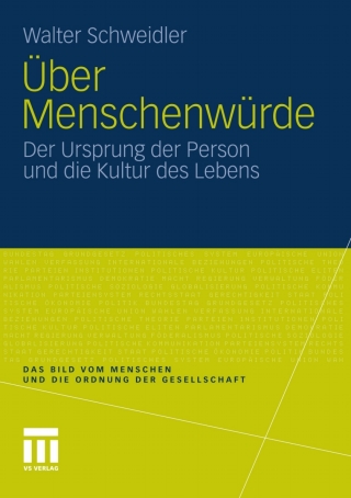 Cover image: Über Menschenwürde 9783531187259