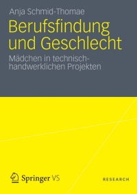 Cover image: Berufsfindung und Geschlecht 9783531183091