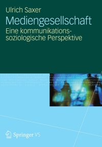 Cover image: Mediengesellschaft 9783531133713