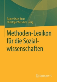 Cover image: Methoden-Lexikon für die Sozialwissenschaften 9783531166292