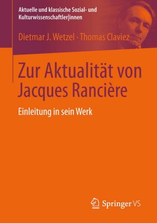 Titelbild: Zur Aktualität von Jacques Rancière 9783531167008