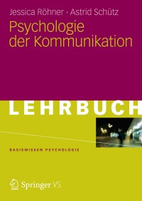 Cover image: Psychologie der Kommunikation 9783531167077