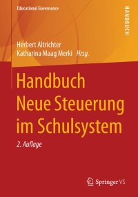 Cover image: Handbuch Neue Steuerung im Schulsystem 2nd edition 9783531178493