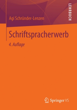 Omslagafbeelding: Schriftspracherwerb 4th edition 9783531179445