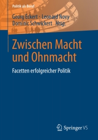 صورة الغلاف: Zwischen Macht und Ohnmacht 9783531180076