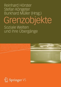 Cover image: Grenzobjekte 9783531180304