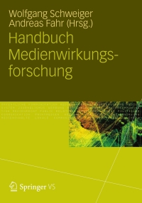 Cover image: Handbuch Medienwirkungsforschung 9783531181585