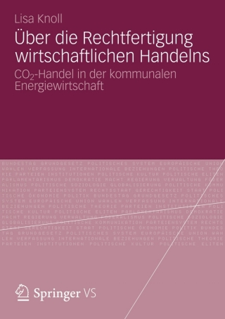 Immagine di copertina: Über die Rechtfertigung wirtschaftlichen Handelns 9783531182216