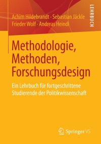 Cover image: Methodologie, Methoden, Forschungsdesign 9783531182568
