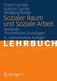 Titelbild: Sozialer Raum und Soziale Arbeit 3rd edition 9783531184326