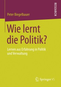 Cover image: Wie lernt die Politik? 9783531185910