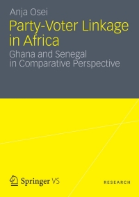 Imagen de portada: Party-Voter Linkage in Africa 9783531186122