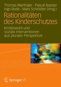 Cover image: Rationalitäten des Kinderschutzes 9783531186238