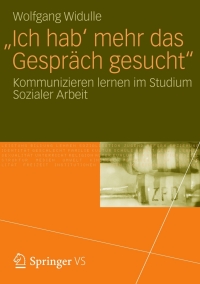 Imagen de portada: 'Ich hab' mehr das Gespräch gesucht' 9783531186245