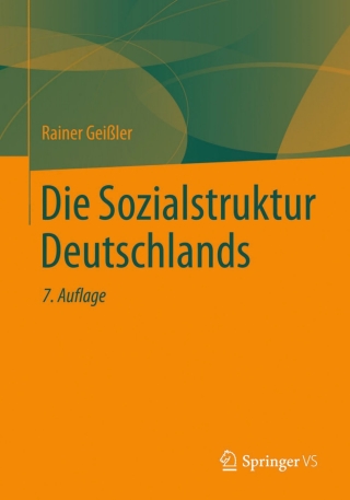 Cover image: Die Sozialstruktur Deutschlands 7th edition 9783531186290