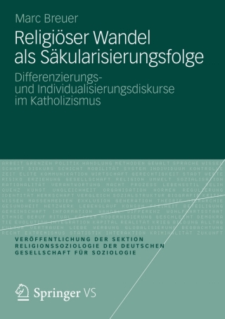Cover image: Religiöser Wandel als Säkularisierungsfolge 9783531186528
