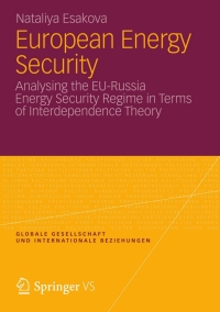 Cover image: European Energy Security 9783531192000