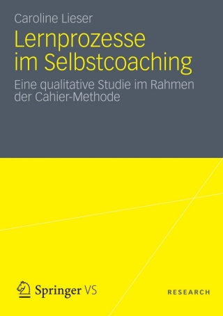 Cover image: Lernprozesse im Selbstcoaching 9783531192215