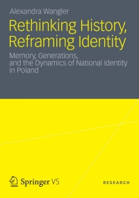 Omslagafbeelding: Rethinking History, Reframing Identity 9783531192253