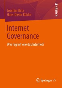 Cover image: Internet Governance 9783531192406