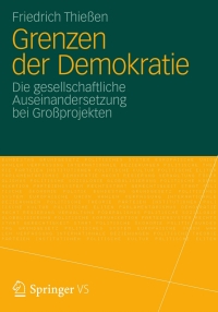 Cover image: Grenzen der Demokratie 9783531192581