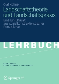 Titelbild: Landschaftstheorie und Landschaftspraxis 9783531192628