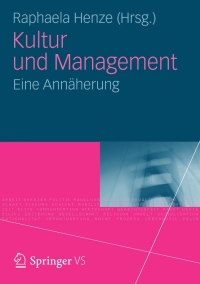 Cover image: Kultur und Management 9783531192765