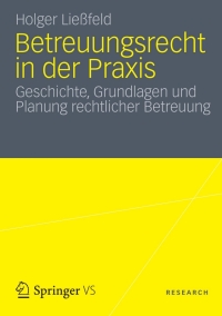 Cover image: Betreuungsrecht in der Praxis 9783531193885