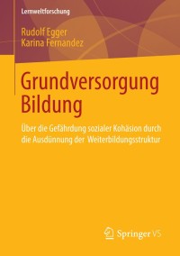 Titelbild: Grundversorgung Bildung 9783531194608