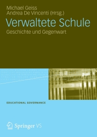 Cover image: Verwaltete Schule 9783531194684