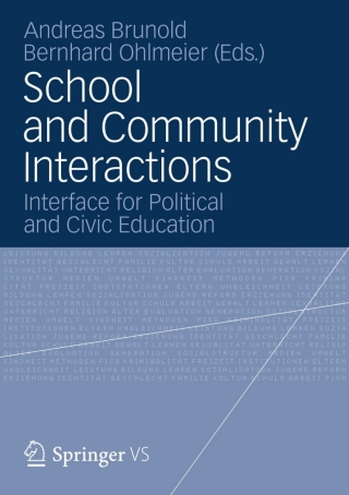 Cover image: School and Community Interactions 9783531194769