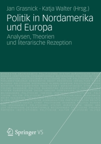 表紙画像: Politik in Nordamerika und Europa 9783531194974