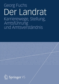 Cover image: Der Landrat 9783531195070