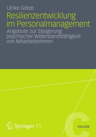 Cover image: Resilienzentwicklung im Personalmanagement 9783531195094