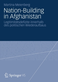 Cover image: Nation-Building in Afghanistan 9783531195353