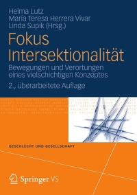 Cover image: Fokus Intersektionalität 2nd edition 9783531195490