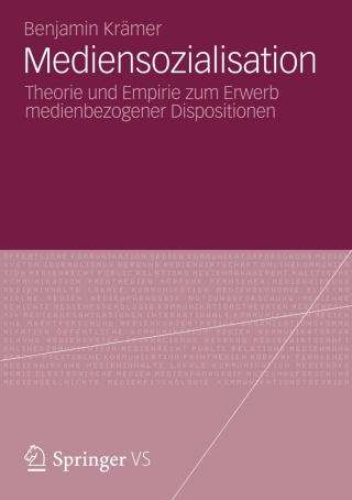 Imagen de portada: Mediensozialisation 9783531195674