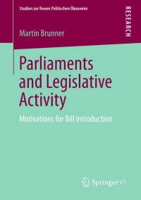 Imagen de portada: Parliaments and Legislative Activity 9783531196114