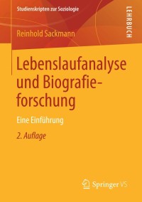 Cover image: Lebenslaufanalyse und Biografieforschung 2nd edition 9783531196336
