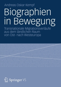 صورة الغلاف: Biographien in Bewegung 9783531196558