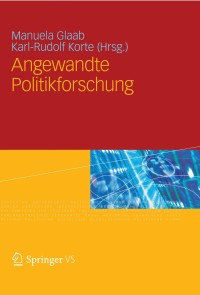 Cover image: Angewandte Politikforschung 1st edition 9783531196718