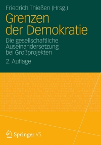 Omslagafbeelding: Grenzen der Demokratie 2nd edition 9783531196817