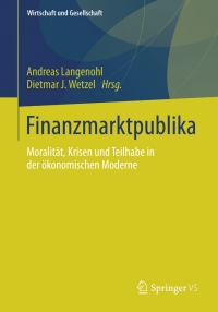 Imagen de portada: Finanzmarktpublika 9783531197067