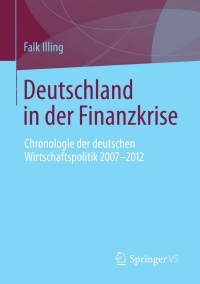 Cover image: Deutschland in der Finanzkrise 9783531198248