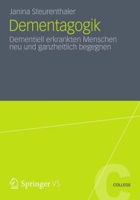 Cover image: Dementagogik 9783531198347