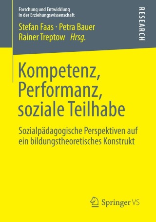 Titelbild: Kompetenz, Performanz, soziale Teilhabe 9783531198545