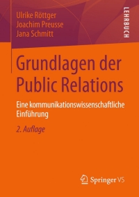 Cover image: Grundlagen der Public Relations 2nd edition 9783531199641