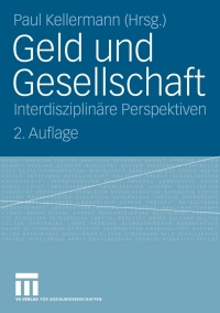 Cover image: Geld und Gesellschaft 2nd edition 9783531344867